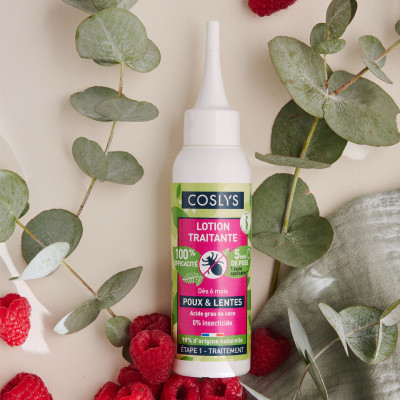 Lotion traitante poux et lentes