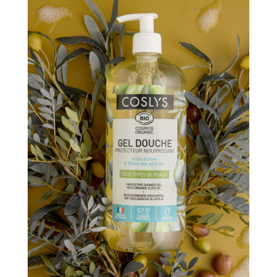 Protective Shower Gel with organic olive oil 1L