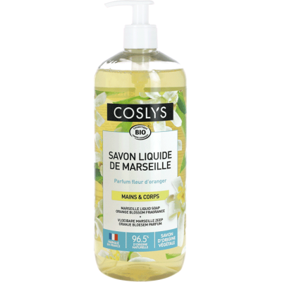Savon liquide de Marseille fleur d'oranger | Savon COSLYS