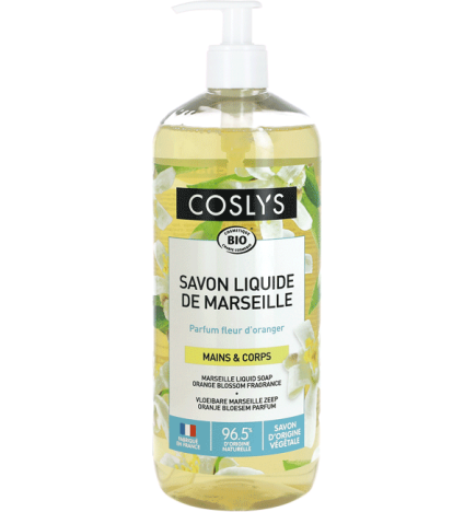 Savon liquide de Marseille fleur d'oranger 1L