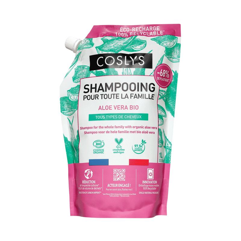 Éco-Recharge shampooing pour toute la famille 1L