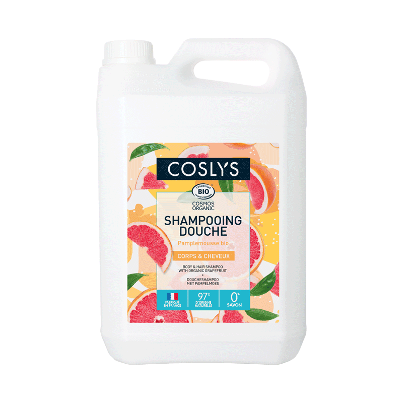 Body and hair shampoo with organic grapefruit 5L Body and hair shampoo with organic grapefruit 5L