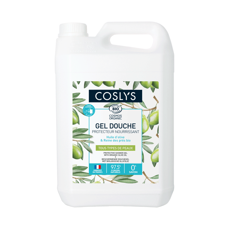Protective shower gel with organic olive oil 5L Protective shower gel with organic olive oil 5L