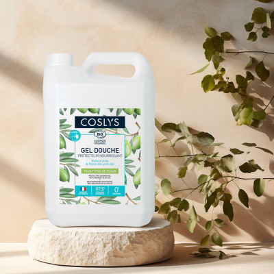 Protective shower gel with organic olive oil 5L
