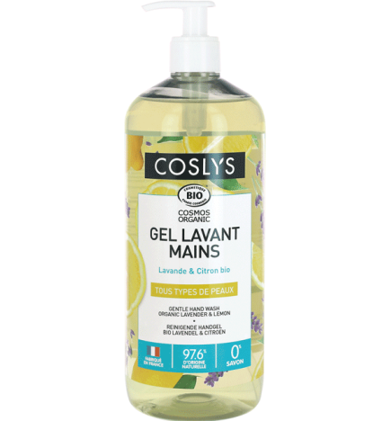 Gentle hand wash - organic lemon lavender 1L