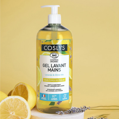 Gentle hand wash - organic lemon lavender 1L