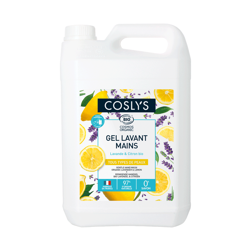 Gel lavant mains lavande citron 5L Gel lavant mains lavande citron 5L