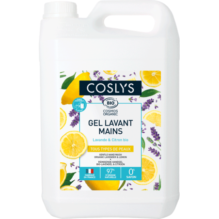 Gentle hand wash - organic lemon lavender 5L