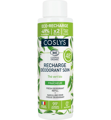 Recharge déodorant soin fraîcheur thé vert 100ml