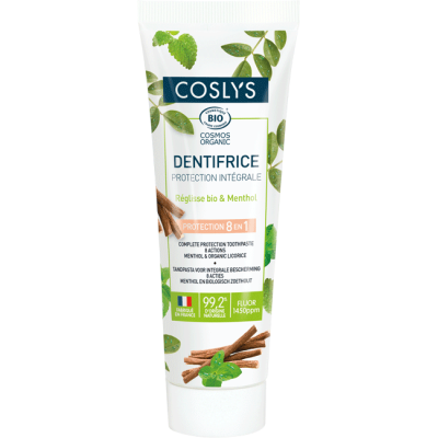 Dentifrice protection intégrale fluor | COSLYS
