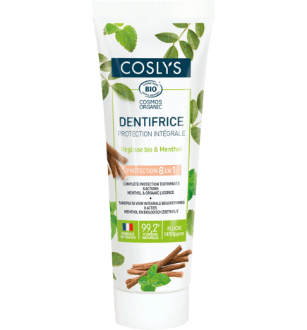 Complete protection toothpaste 8 actions - menthol & organic licorice