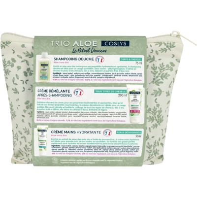 Trousse trio aloe | coffrets COSLYS