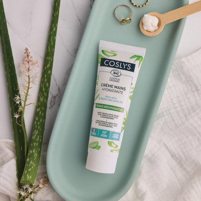 Crème mains hydratante Aloe vera et Reine des prés 50ml