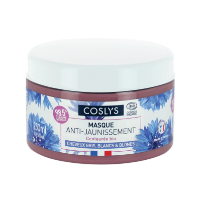 Masque anti-jaunissement| Cheveux gris, blancs et blonds COSLYS