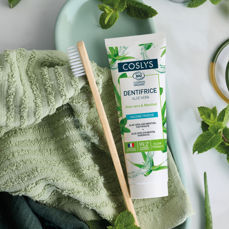 Toothpaste aloe vera fluorine