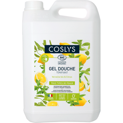 Gel douche verveine citron | Coslys cosmétique BIO