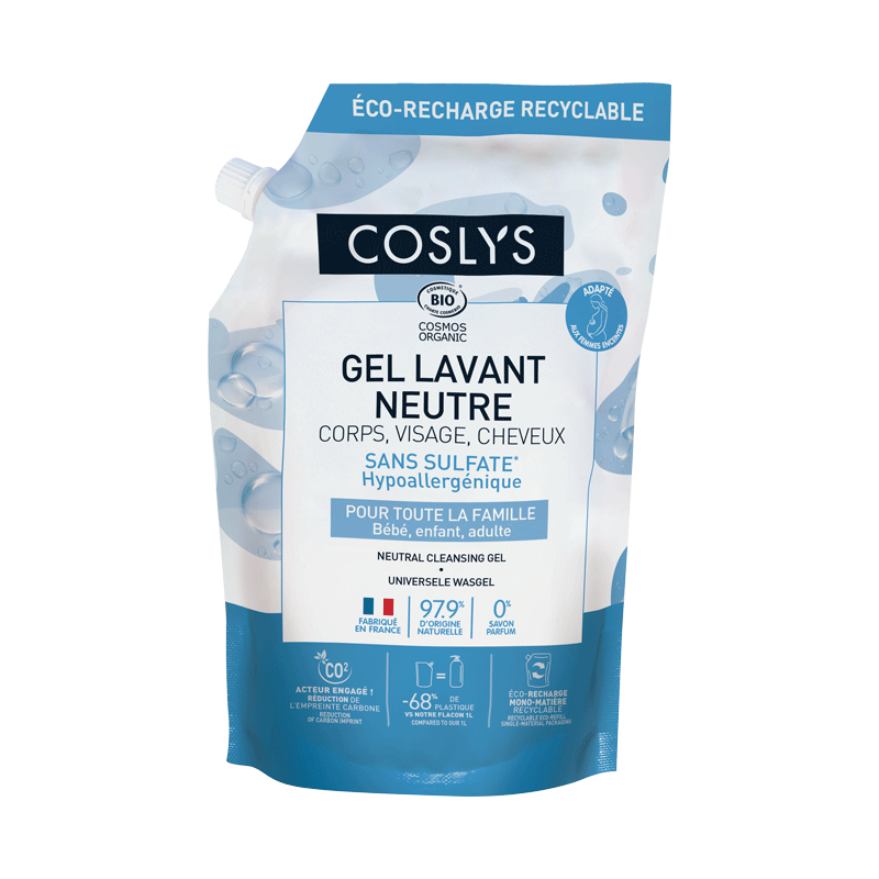 Eco-recharge gel lavant neutre 1L nouvelle formule