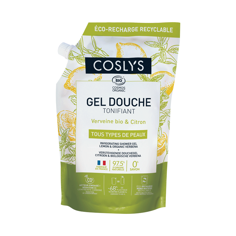 Eco-recharge gel douche verveine citron 1L Eco-recharge gel douche verveine citron 1L