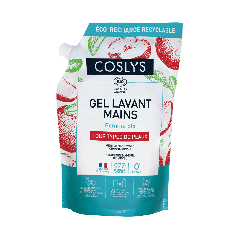 Eco-recharge gel lavant mains pomme 1L Eco-recharge gel lavant mains pomme 1L