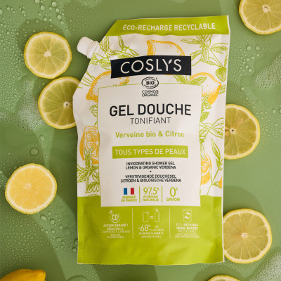 Eco-recharge gel douche verveine citron 1L