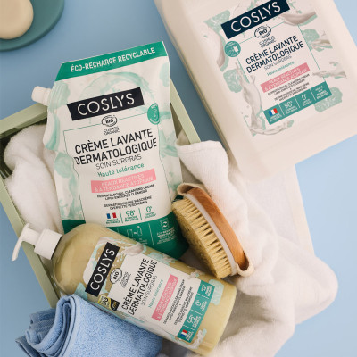Eco-recharge crème lavante dermatologique liquide | Haute tolérance COSLYS