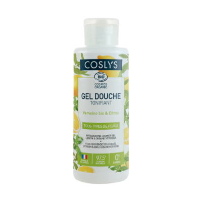 Lemon 250ml Verbena Shower Gel | Coslys organic cosmetics
