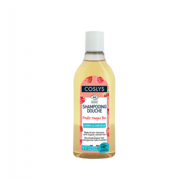 Shampoing douche fruits rouges 250ml Coslys