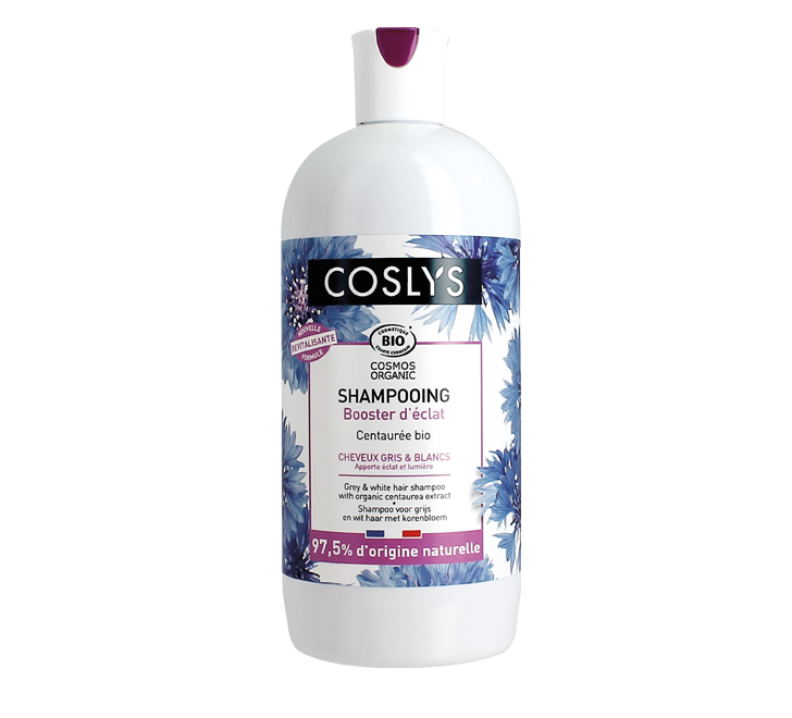 Grey Hair Shampoo With Organic Centaurea Extract Coslys