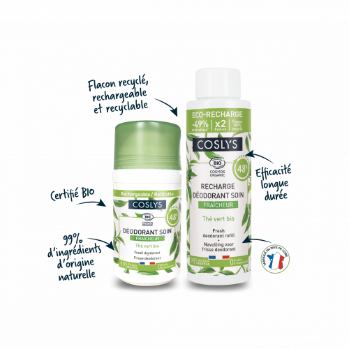 Comment recharger le déodorant Coslys?