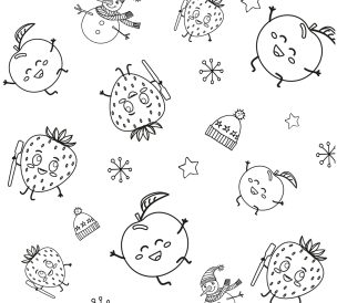 coloriage de noel